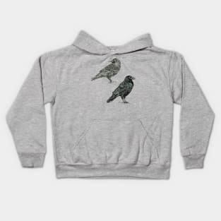 Crows. Kids Hoodie